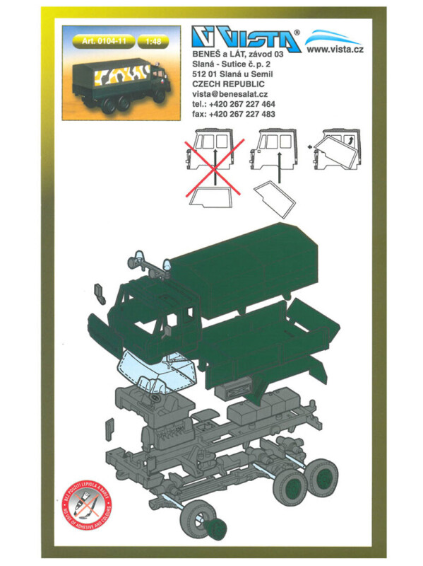 MS 11 Tatra 815 Czech Army 1:48